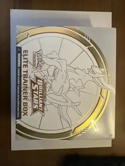 Pokemon TCG Sword Shield Brilliant Stars Elite Trainer Box ETB New Sealed 820650870125 - Image 1