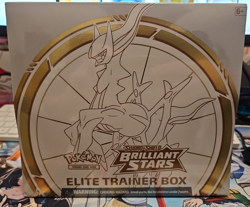 2022 Pokemon TCG Sword & Shield Brilliant Stars Elite Trainer Box ETB Sealed NEW 820650870125 - Image 1