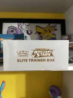 Pokemon TCG Sword Shield Brilliant Stars Elite Trainer Box ETB New Sealed 820650870125 - Image 4
