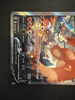 Charizard V (Alternate Full Art) 154/172 Swsh09: Brilliant Stars Holo Pokemon - Image 5