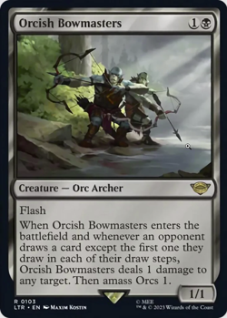 MTG Magic: the Gathering, Orcish Bowmasters, The Lord of the Rings LTR, NM/M - Image 1