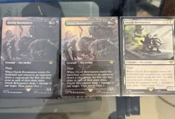 3 Orcish Bowmasters triple set perfect condition LOTR MTG Magic the Gathering - Image 1