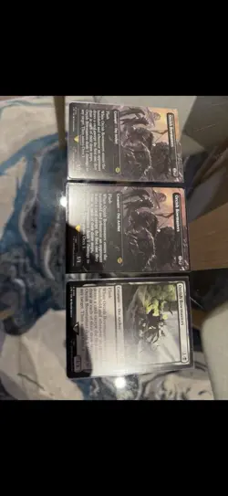 3 Orcish Bowmasters triple set perfect condition LOTR MTG Magic the Gathering - Image 2