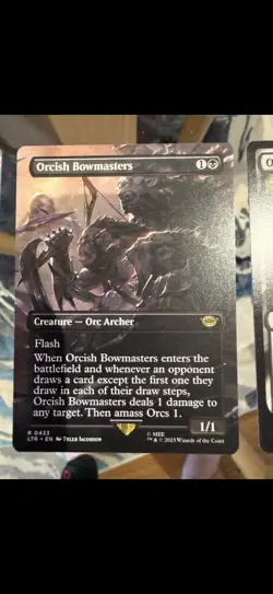 3 Orcish Bowmasters triple set perfect condition LOTR MTG Magic the Gathering - Image 3