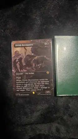 Orcish Bowmasters : Magic the Gathering LTR Near Mint R 0103 FOIL - Image 1