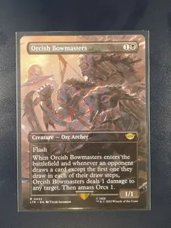 Orcish Bowmasters Borderless - LTR - Magic the Gathering - NM - MTG - Image 1