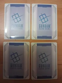 4 x Mikazuki Augus ST05-010 RELEASE PROMO GUNDAM TRADING CARD GAME Alternate Art - Image 2