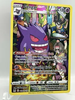 Gengar TG06/TG30 SWSH Lost Origin Trainer Gallery Alt Art Pokemon TCG Card NM/M - Image 2