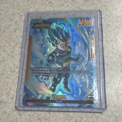Bandai Vegeta FB02-105 Foil Alt Art Leader Dragon Ball Super Card Game - Image 1