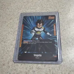 Bandai Vegeta FB02-105 Foil Alt Art Leader Dragon Ball Super Card Game - Image 2