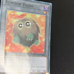 YUGIOH Card TCG Kuriboh Token AC19-EN003 1st edition Super Rare Holo HP - Image 2