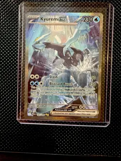 Pokemon Kyurem ex 165/086 Sv: Black Bolt Special Illustration Rare EX Holo Card - Image 1