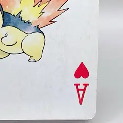 Cyndaquil Pokemon Play Poker Cards Gold Ho-Oh Nintendo Japanese Vintage Retro - Image 5