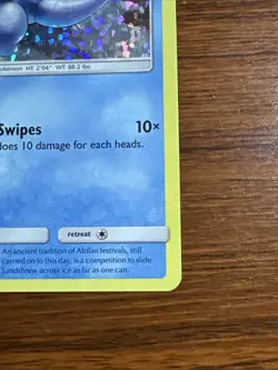 Alolan Sandshrew 4/12 Holo Card McDonald's 2019 Pokemon TCG - Image 4