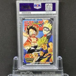 PSA 10 Weekly Shonen Jump 40th Big Four Trump Super Saiyan Son Goku Playing Card - Image 2