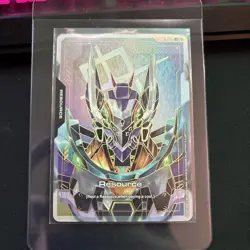 Gundam GFreD Resource R-025 C++ Gold Foil Alt Art Steel Requiem GD03 Card NM - Image 1