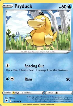 Psyduck 028/189 SWSH10: Astral Radiance Pokemon Card TCG - Image 1