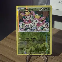 Deerling 8/124 Reverse Holo Fates Collide Pokemon Card NM - Image 1