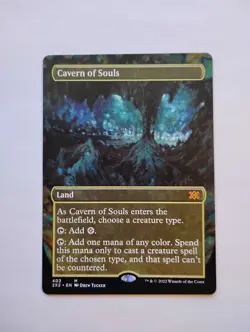 Cavern of Souls (Borderless) Double Masters 2022 Regular - Image 1