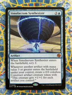 Simulacrum Synthesizer Outlaws of Thunder Junction: the Big Score Regular - Image 1