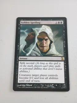 MTG 2006 Time Spiral Sudden Spoiling Expansion/Rare #135 Magic The Gathering NM - Image 1