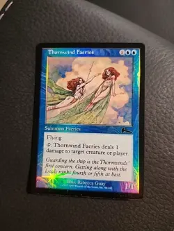 MTG Thornwind Faeries Urza's Legacy 44/144 Foil Common - Image 1