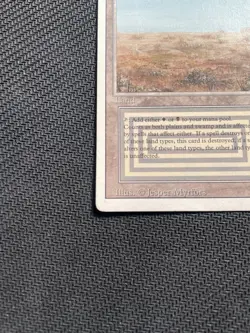 Magic: The Gathering Scrubland Land Rare Revised Edition Regular Jesper Myrfors - Image 4