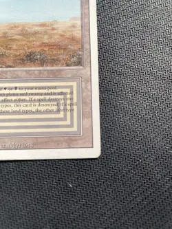Magic: The Gathering Scrubland Land Rare Revised Edition Regular Jesper Myrfors - Image 5