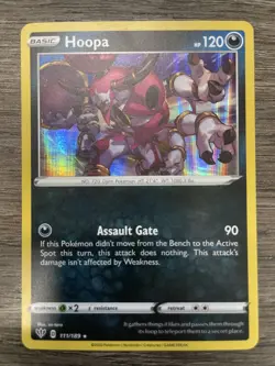 Pokemon - Hoopa - 111/189 - Holo Rare - Darkness Ablaze - NM/M - NEW - Image 1