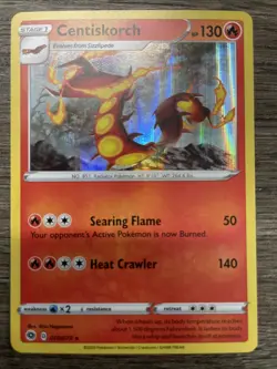 CENTISKORCH - 10/73 Champions Path NM - Holo Rare - Pokemon TCG Card 2020 - Image 1