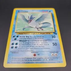Pokemon TCG Base Set Articuno 17/62 Non Holo Fossil Set 1999 Beauty - Image 1
