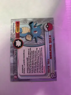 2000 Topps Chrome Pokemon Series 2 #116 Horsea - Image 2