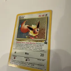 Pokemon WOTC Black Star Promo -Eevee- #11 - Image 3