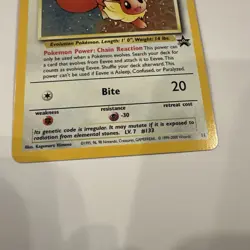 Pokemon WOTC Black Star Promo -Eevee- #11 - Image 4
