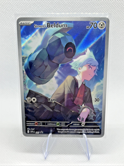 Pokemon Steven's Beldum 207 Black Star Promo Illustration Rare (NM) - Image 1