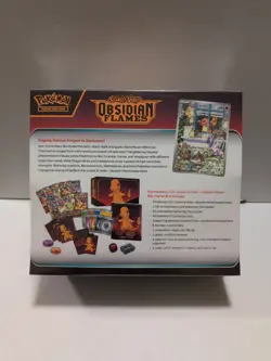 Pokemon TCG Scarlet & Violet Obsidian Flames Elite Trainer Box Factory Sealed - Image 2
