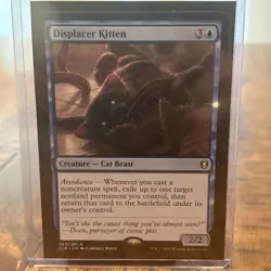 MTG Displacer Kitten - Commander Legends: Battle for Baldur's Gate (CLB) NM - Image 1