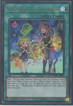 Yugioh Witchcrafter Creation DUOV-EN096 Ultra Rare NM x3 Play Set - Image 1