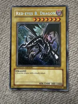 Yu-Gi-Oh! TCG Red-Eyes B. Dragon BPT-005 Reverse Secret Rare - Image 1