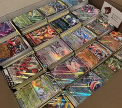 Pokemon TCG Lot: 5 Holo + 5 Reverse Holo + POKEMON 1 EX/V Card - NEAR MINT - Image 1