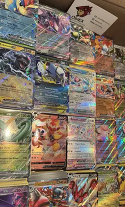 Pokemon TCG Lot: 5 Holo + 5 Reverse Holo + POKEMON 1 EX/V Card - NEAR MINT - Image 2