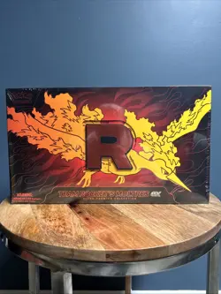Pokemon Team Rockets Moltres ex Ultra Premium Collection Box (Factory Sealed) - Image 1