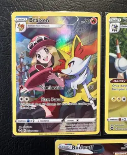Pokemon TCG Silver Tempest Trainer Gallery Card Lot NM/M Braixen Gardevoir - Image 2