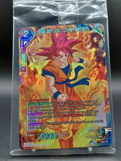 SSG Son Goku, Divine Restraint | Foil PR | Dragon Ball Super Card Game NM Sealed - Image 1