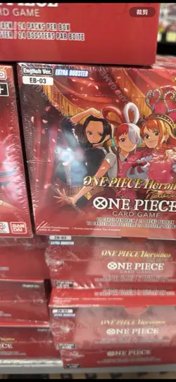 Bandai ONE PIECE Card Game Heroines Extra Booster EB-03 Sealed Box English - Image 1