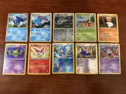 2010-2012 Pokemon Lot of 10 Cards - Suicune, Chandelure Landorus - Image 1
