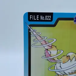 Pokemon Cards Bandai Carddass Fearow File No.022 1997 VG Japanese i692 - Image 2