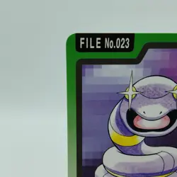Pokemon Cards Bandai Carddass Ekans File No.023 1997 VG Japanese i691 - Image 2