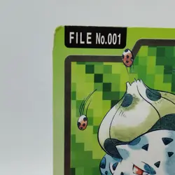 Pokemon Cards Bandai Carddass Bulbasaur File No.001 1997 Poor Japanese i708 - Image 2