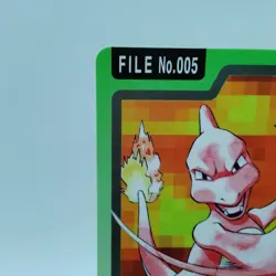 Pokemon Cards Bandai Carddass Charmeleon File No.005 1997 VG Japanese i706 - Image 2